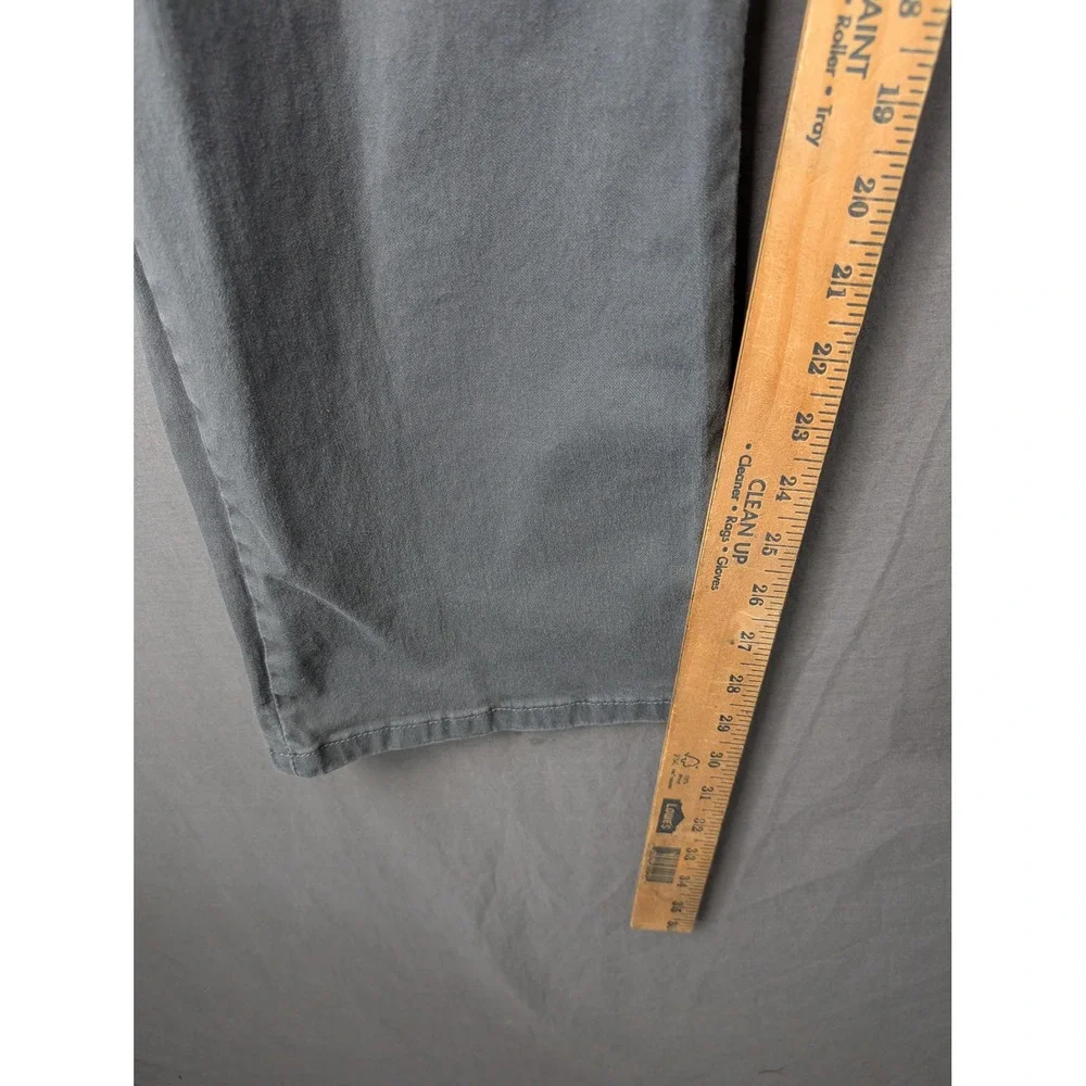 Wrangler Mens Straight Fit Gray Stretch Denim Jeans 42x30 1095WRWGP